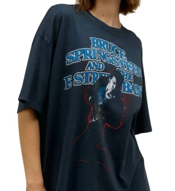 DAYDREAMER Bruce Springsteen Born in USA Tour One Size Tee, New w/o Tag MSRP $98 - Image 2