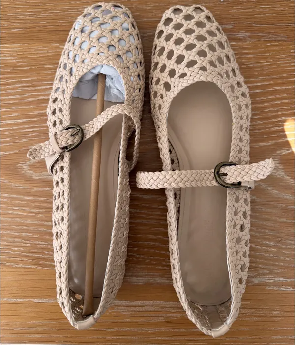 Cushionaire Woven Flats - Image 3