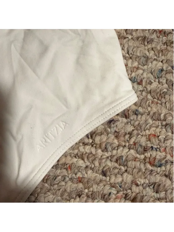 Aritzia Babaton Contour Square Neck Tank Bodysuit White- Size Large - Image 5