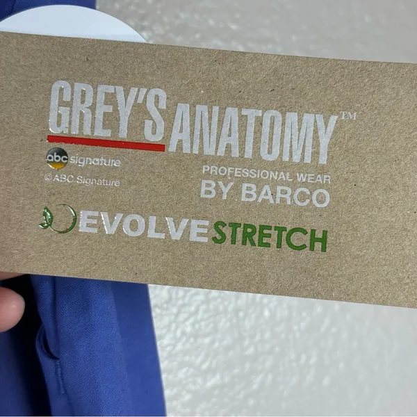 Grey's Anatomy Royal Blue Scrub Pants SZ:LP - Image 7