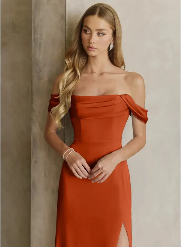 Azazie Paprika Dress Bridesmaid - Image 2