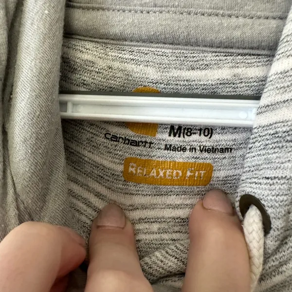 Carhartt Heathered Gray Sweatshirt Relaxed Fit - Image 3