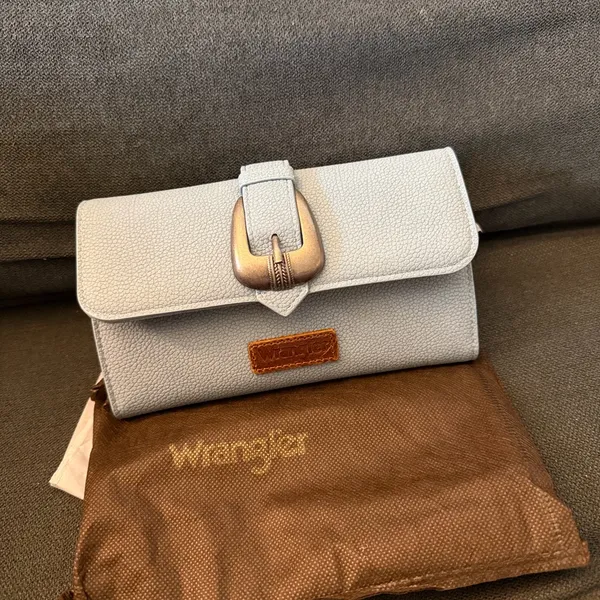 Wrangler Steel Blue Crossbody Bag - Image 14