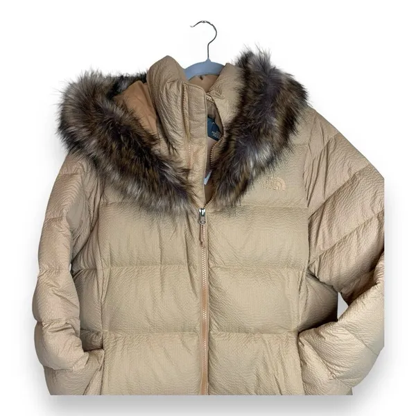 THE NORTH FACE Dreamer Parkina 600 Down Fill Winter‎ Snow Jacket Parka Size XS - Image 2