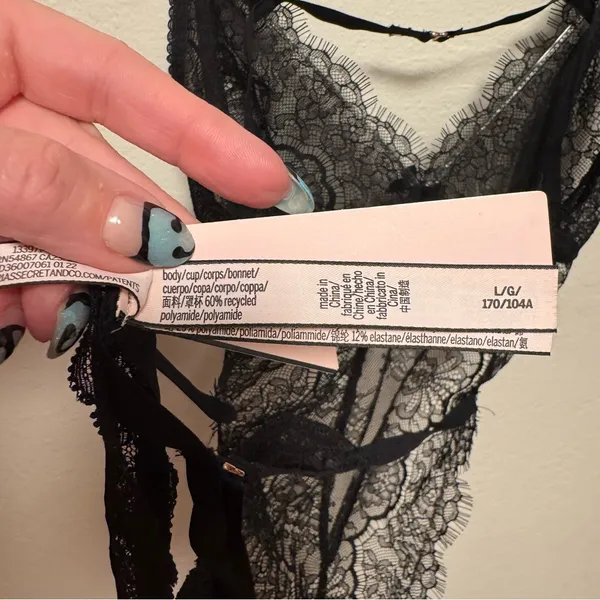 NWT: Victoria's Secret Black Lace Lingerie - Image 11