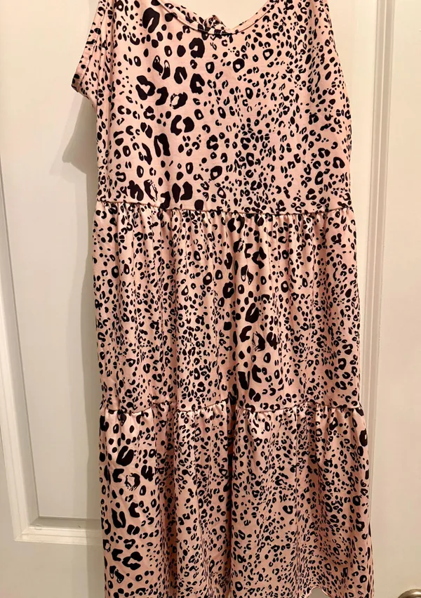 NWOT Lune Leopard Print Cami Dress Size Large - Image 2