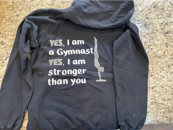 “Lilly” black hoodie - Image 2