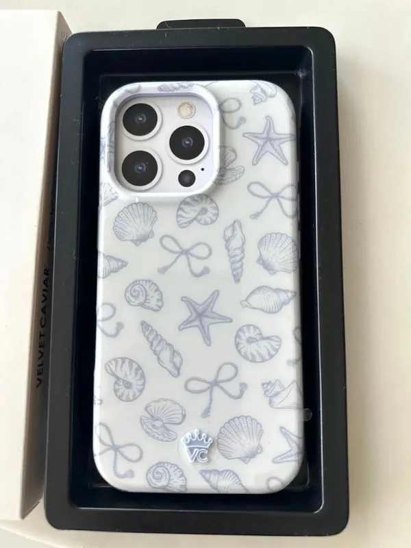 Velvet Caviar Phone Case Coastal Seashells For iPhone 16 Pro - Image 2