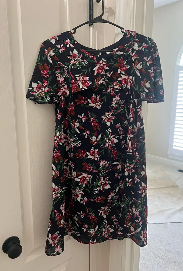 Floral Dress Small Multi - Image 3