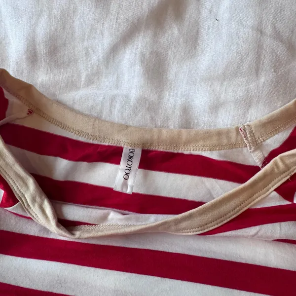 Oversized Striped T Shirt Multiple - Image 3