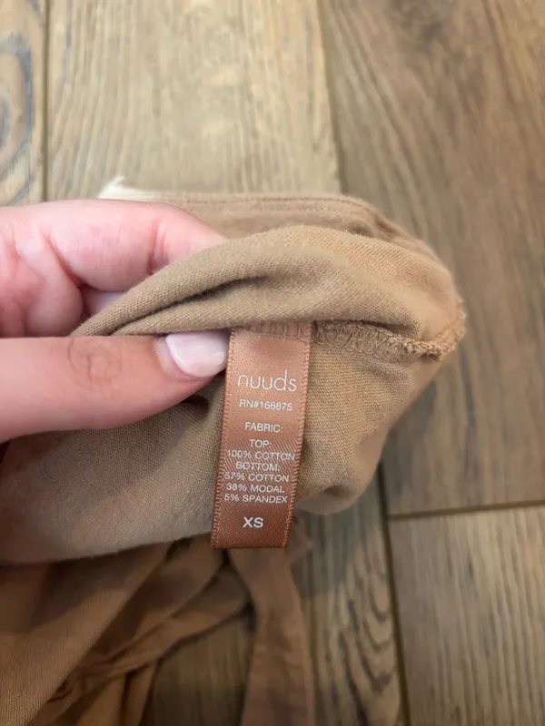 Nuuds bodysuit Tan Size XS - Image 3