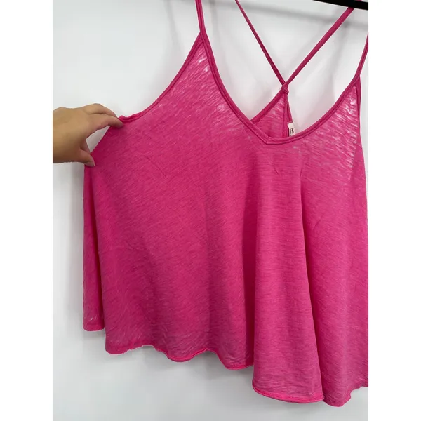 We The Free Pink Sandy Tank Top Sleeveless Relaxed Fit Women's Size Medium NEW - Image 8