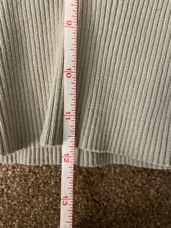 Cropped long sleeve top - Image 3