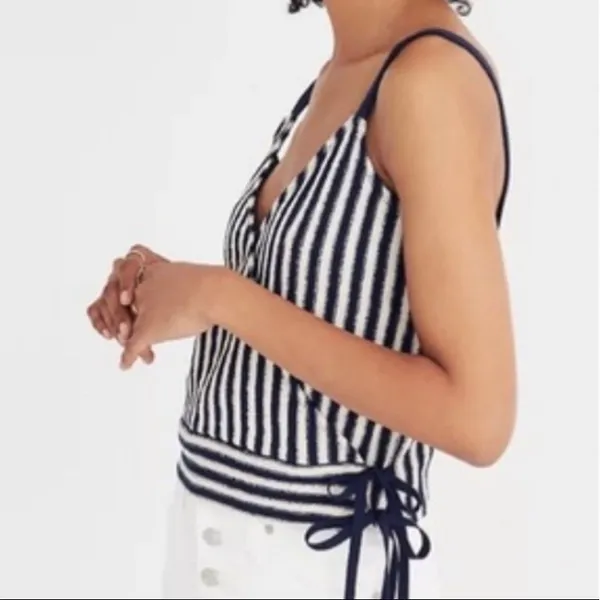 Madewell Stripe Wrap Tank - Image 8