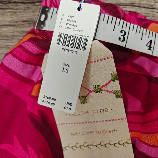 Farm Rio shirred tiered ruffle maxi skirt.‎ Size XS. NWT. - Image 5