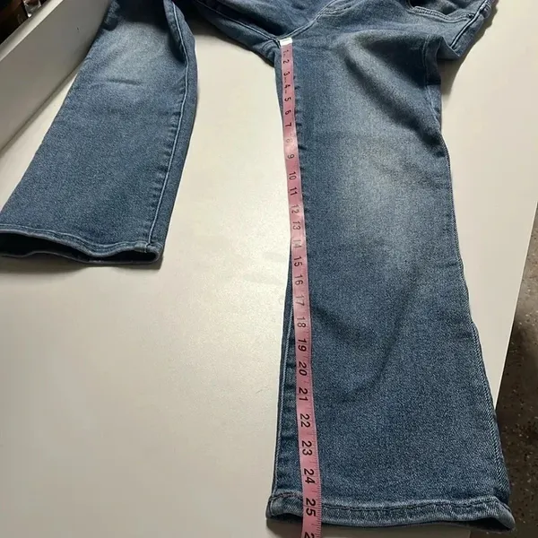 Current Elliott size‎ 28 jeans cropped cotton blend denim jeans - Image 4