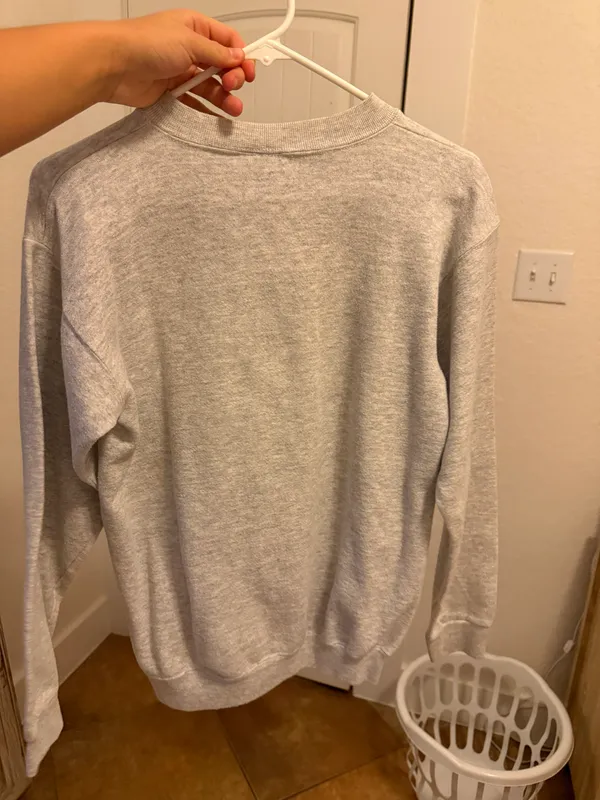 Vintage 49ers Crew Neck Gray - Image 3