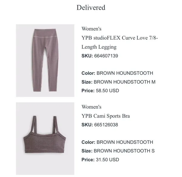 Abercrombie Houndstooth YPB Set - Image 4