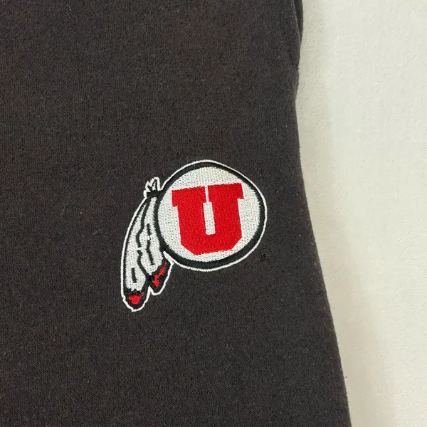 Utah Utes Black Colosseum High Waisted Athletic Lounge Sweatpants Unisex size M - Image 3