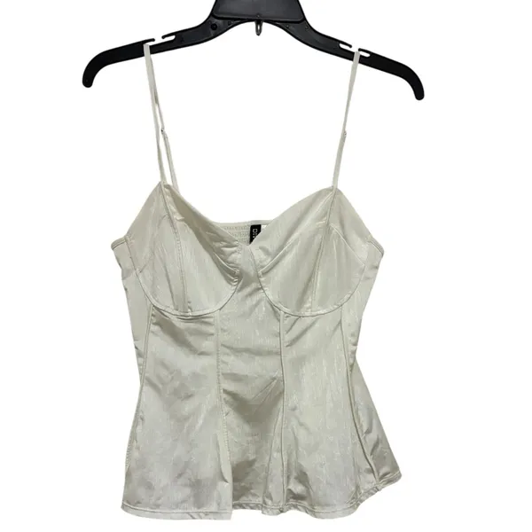 Divided Women's Cream Corset Bustier Top L - Image 3