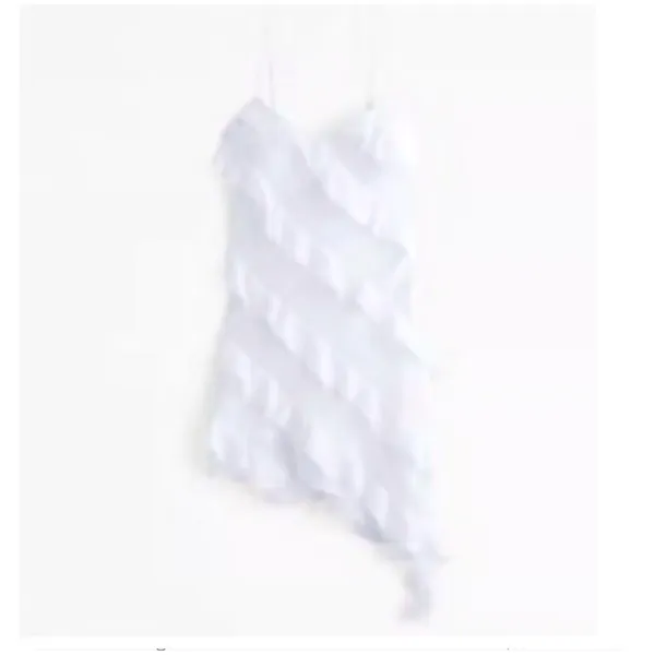 NWT Abercrombie & Fitch All-Over Ruffle Mini Dress - Image 5