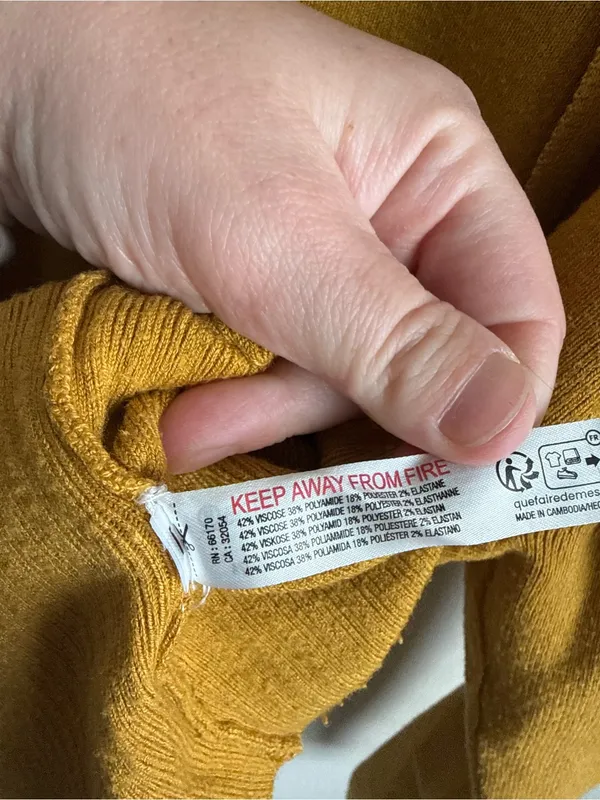 Anthropologie Daily Practice Racing Hoodie Maize Yellow Knit Sweater M - Image 10