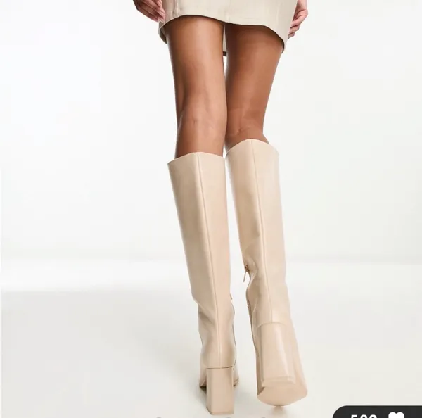 Glamorous Heeled Boot, Size 8 - Image 7
