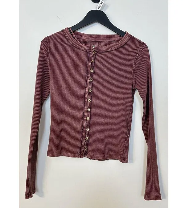 FREE PEOPLE x We The Free It's On Cardi in Wild Ginger Size Small - Image 5