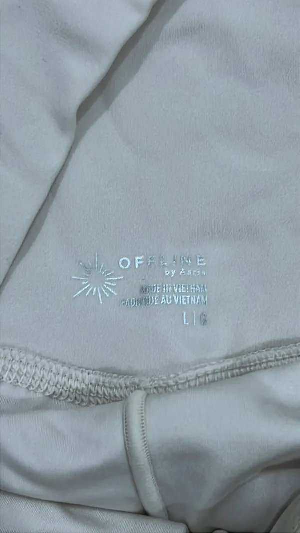 Aerie khaki athletic bubble skirt - Image 4