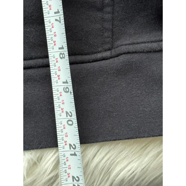 Women's Black Cropped Half - Image 7
