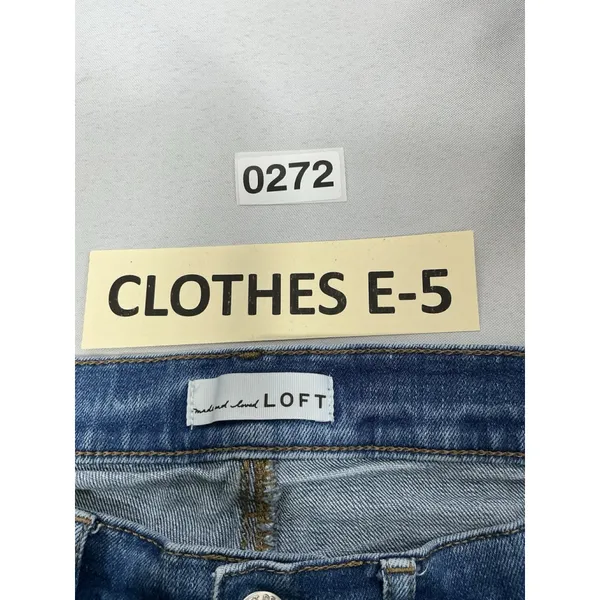 Womans Excellent Condition Loft The Boot Blue Jeans Size 29/2 0272/E-5 - Image 3