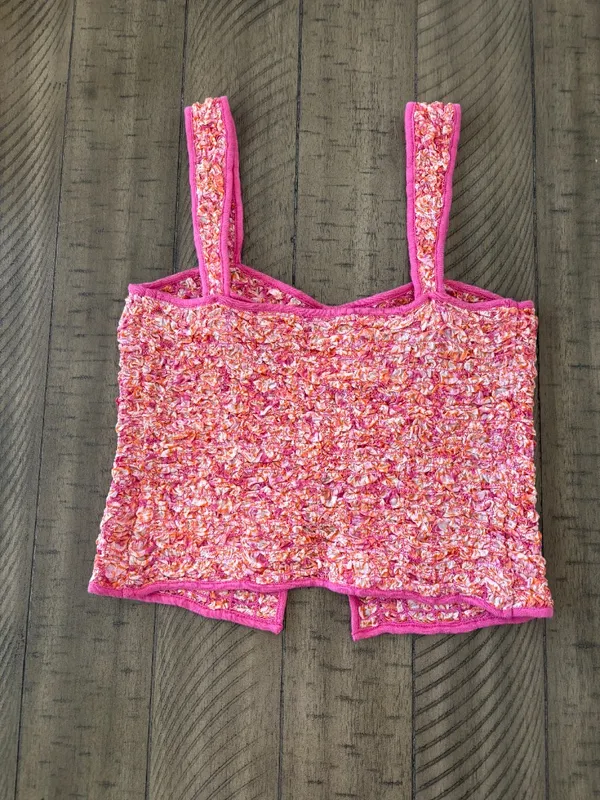 American Eagle Peplum Tank - Image 4