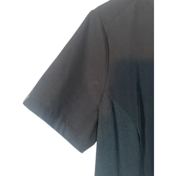 Hanes Women’s Black V-Neck Short Sleeve Comfort Fit Scrub Top Size Small - Image 4