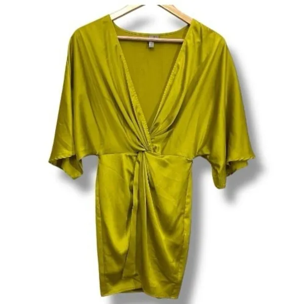 ASOS Kinomo Twist Front Mini Dress - Image 2