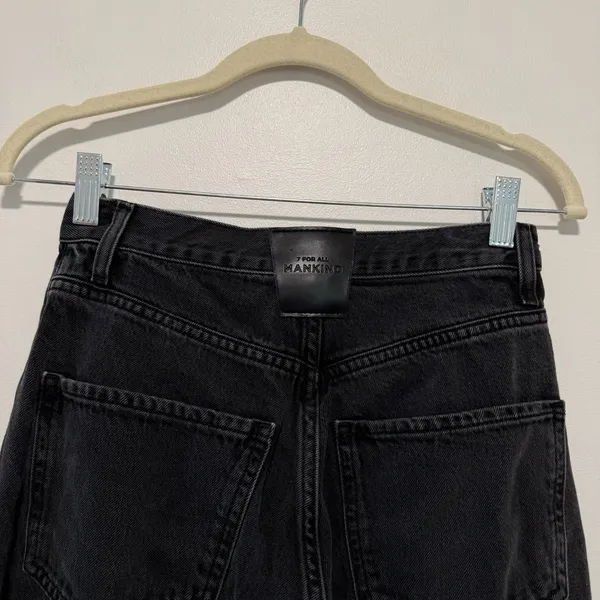 7 For All Mankind The Jennifer 90's Baggy Jean In Night Iris Size 24‎ - Image 5