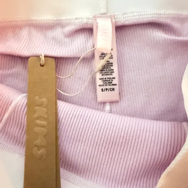 Boxer SKIMS Shorts Ribbed pink small  - Image 4