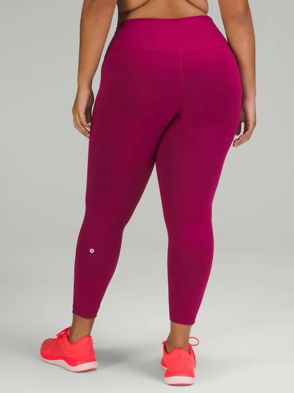 Lululemon Wunder Train High-Rise Tight 25"‎ Pomegranate W5CQDS - Image 2