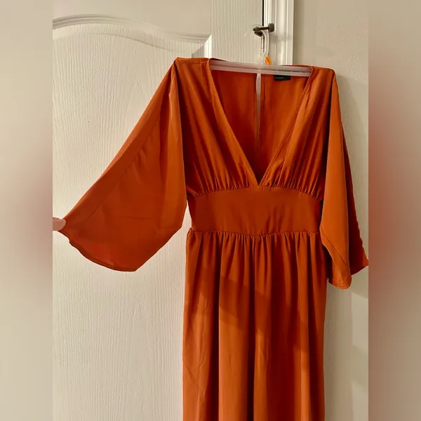 Women’s Rust Jumpsuit Size 4 - Image 2
