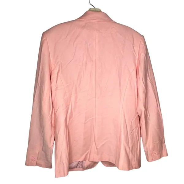 Vintage Chadwick's Wool‎ Pink Blazer Size 12 - Image 4