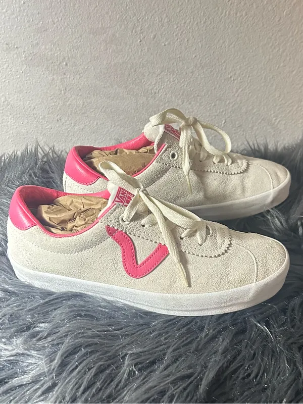 Vans Caramella Sport Low Skate Pink Cream Sneakers Size 6.5 Men’s 5 - Image 8