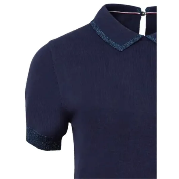 NWT Tommy Hilfiger Womens Size Small Cashmere Kiss Knit Polo Sweater Dress NEW - Image 5