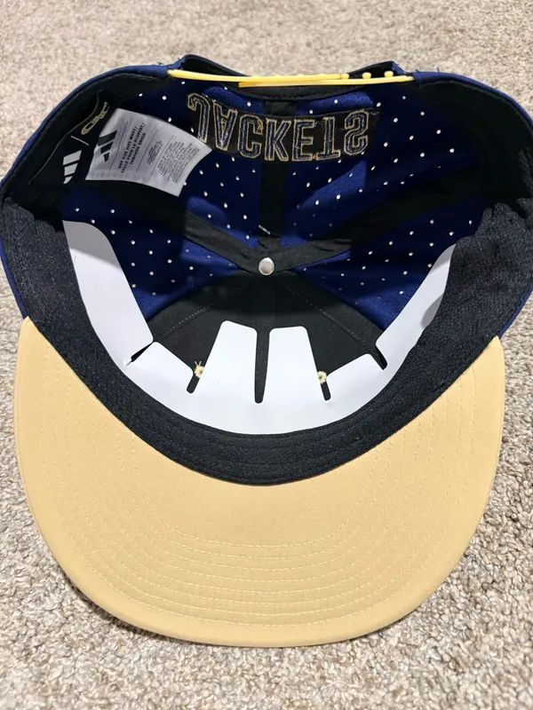 New Adidas Georgia Tech Yellow Jackets Hat Men’s Adjustable Snapback Cap - Image 6