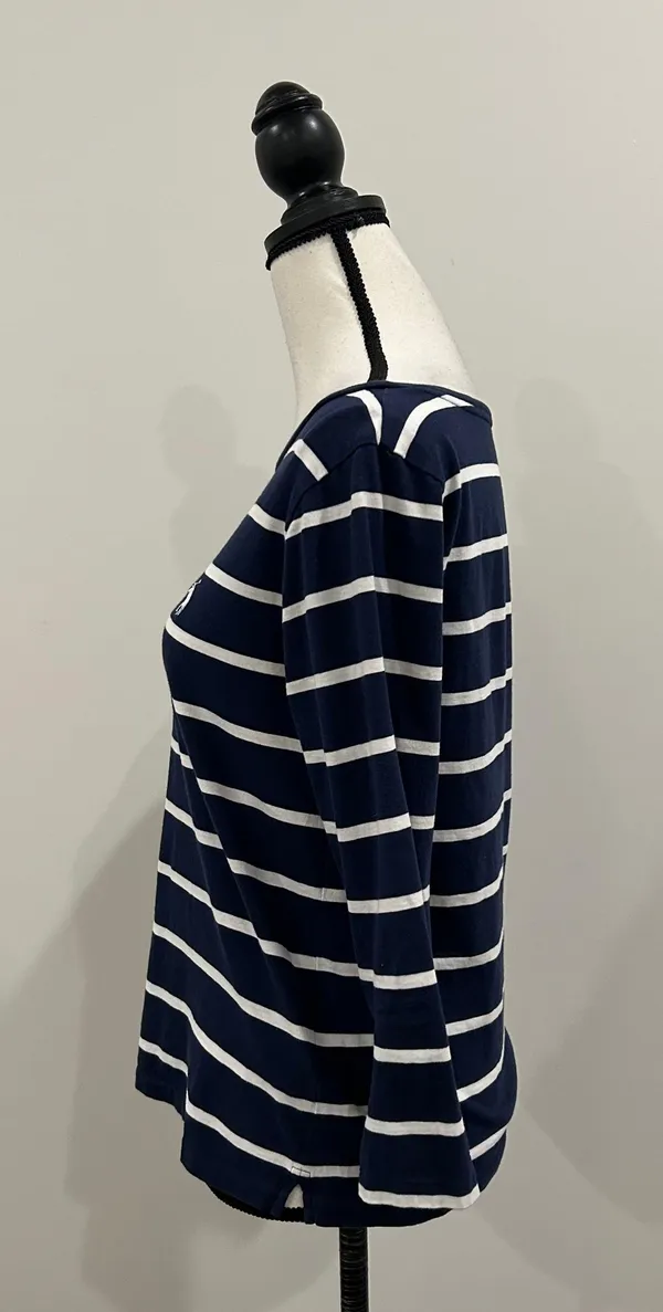 Polo Striped Mariner Top - Image 2