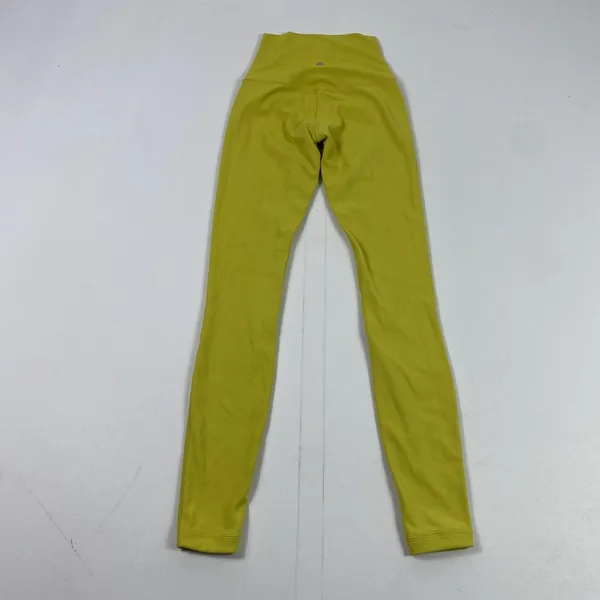 Lululemon Align High Rise Leggings Pants Womens 0 Yellow Yoga Activewear LW5CTLS - Image 9