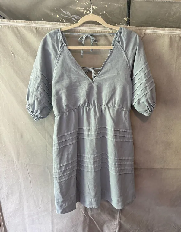 7 For All Mankind denim mini dress - Image 3