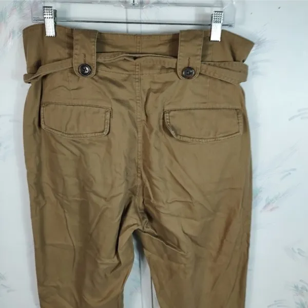 Forever 21 Brown Pleated Pants Belted - Image 6