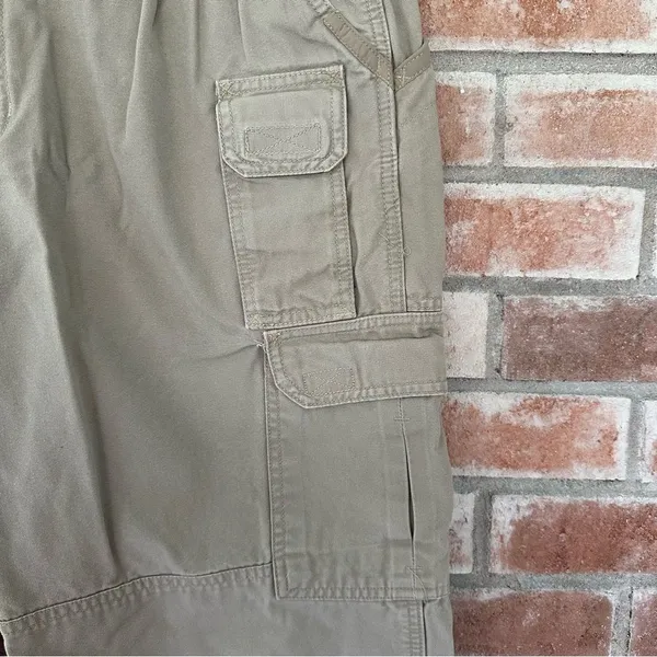 5.11 Tactical Cotton Utility Straight Pants Canvas Khaki Womens 14 Cargo Uniform - Image 4