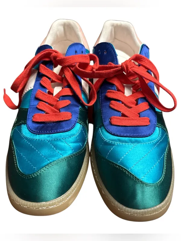 Mia Vesta Sneaker retro teak, green, red Women's Size 9.5 - Image 2