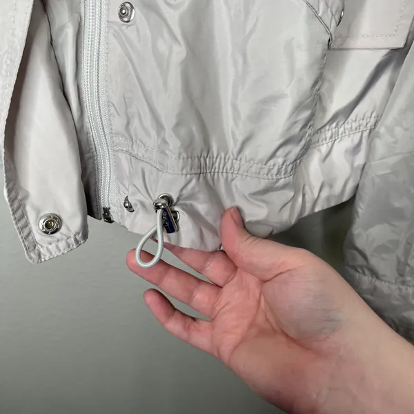 Lane Bryant livi active gray wind breaker size 18 - Image 7