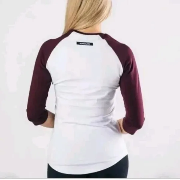 Alphalete quarter sleeve athletic top - Image 2